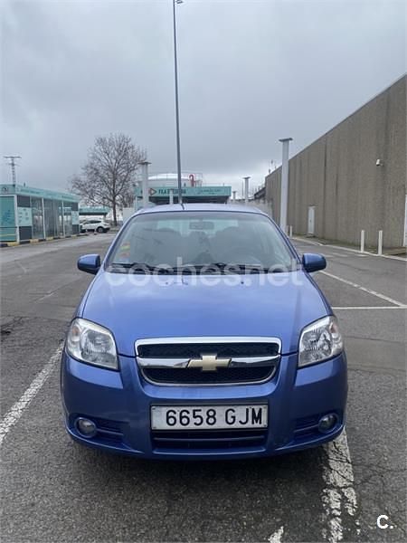 Usado Chevrolet Aveo LT 94 CV (69 kW) 2008 Azul Berlina