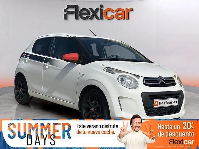 Usado Citroën C1 72 CV (52 kW) 2018 Blanco Utilitario
