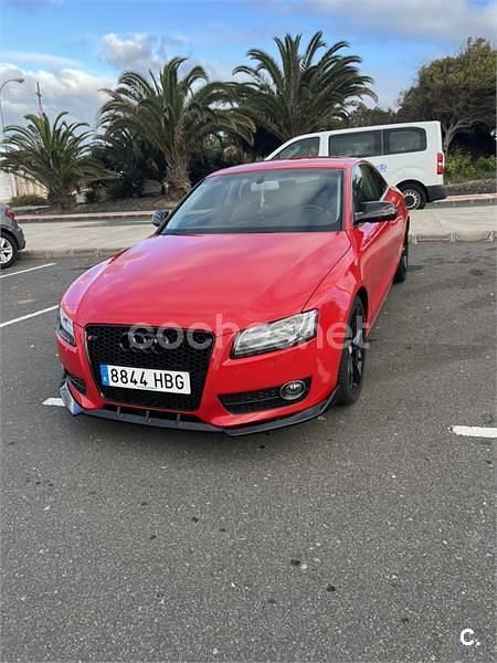 Usado Audi A5 211 CV (155 kW) 2011 Rojo Coupe