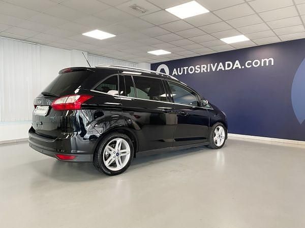 Usado Ford Grand C-Max Titanium 150 CV (110 kW) 2017 Negro grafito (metalizado) Monovolumen