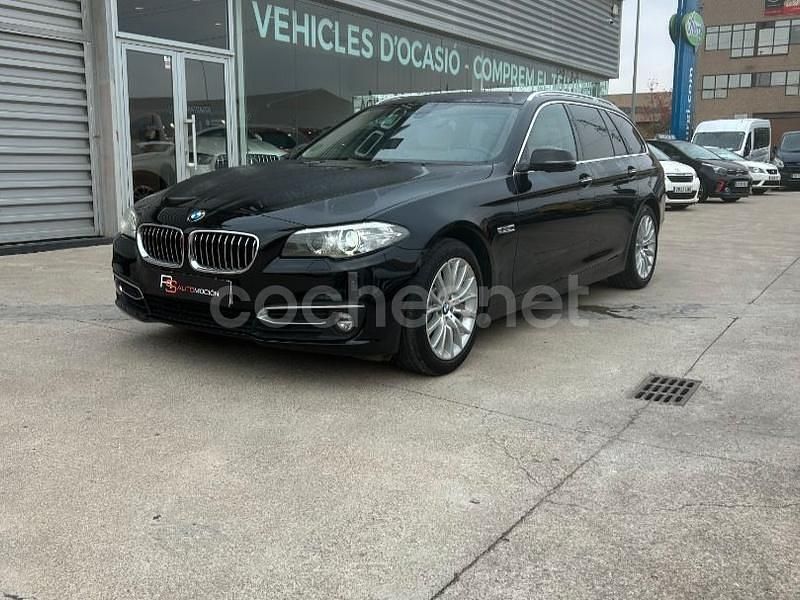 Usado BMW 530 Luxury Line 258 CV (189 kW) 2013 Negro Familiar