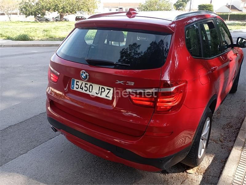 Używany BMW X3 190 KM (139 kW) 2016 Czerwony SUV