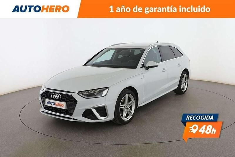 Blanco Usado 2021 Audi A4 S-Line Familiar | 26.570 € (Precio justo) - Imagen 1/3