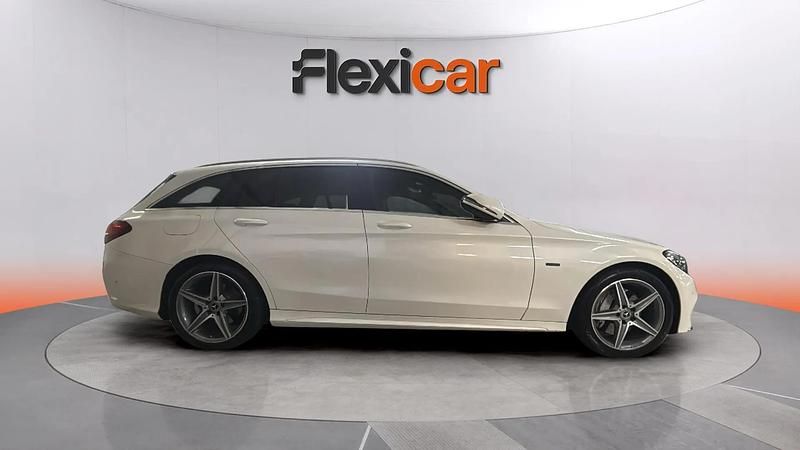 Usado Mercedes C350e 279 CV (205 kW) 2018 Blanco Familiar