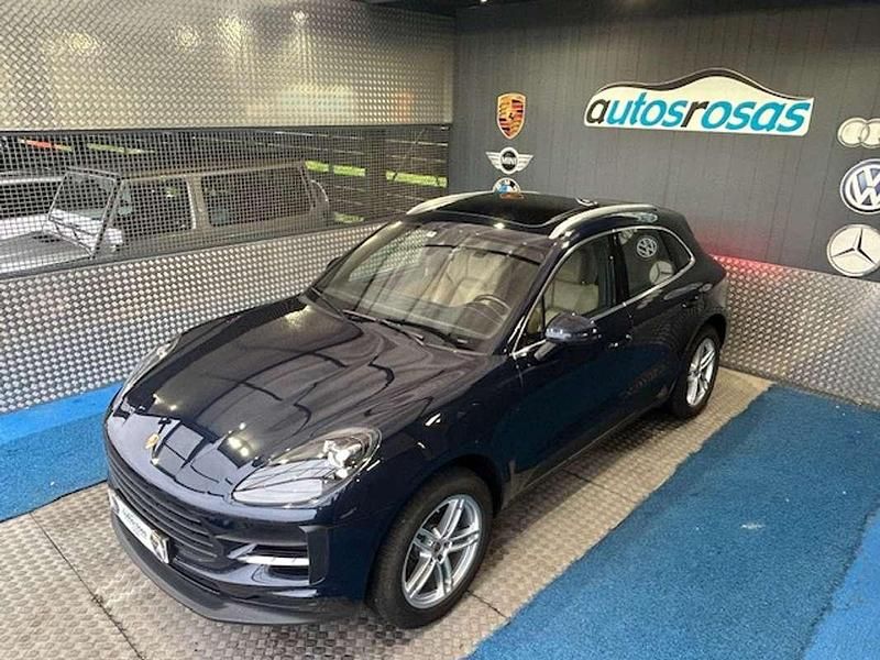 Usado Porsche Macan 245 CV (180 kW) 2019 Azul SUV