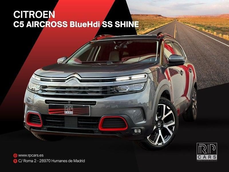 Usado Citroën C5 Aircross Shine 131 CV (96 kW) 2019 Gris / plata SUV