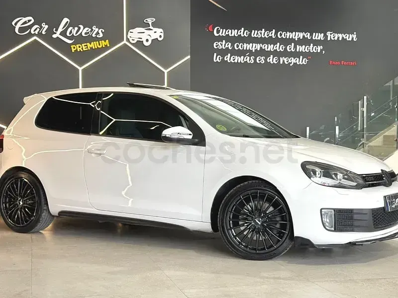 Usado VW Golf VI GTD 170 CV (125 kW) 2009 Blanco Utilitario