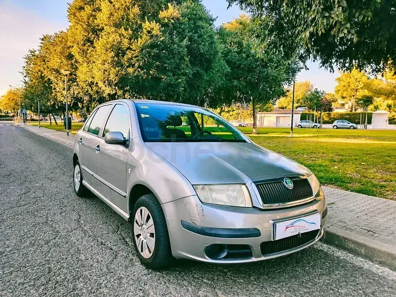 Usado Skoda Fabia 70 CV (51 kW) 2006 Beige Berlina