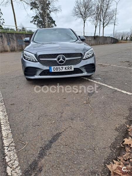 Usado Mercedes C220 170 CV (125 kW) 2018 Gris / plata Berlina
