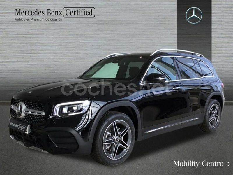 Negro noche Usado 2023 Mercedes GLB200 AMG line SUV | 45.900 € (Precio justo) - Imagen 1/4