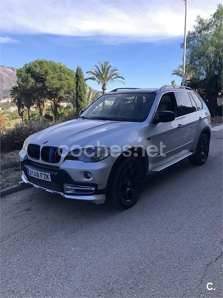 Usado BMW X5 235 CV (172 kW) 2008 Gris / plata SUV