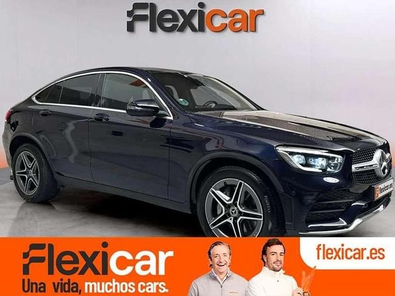 Azul Usado 2021 Mercedes GLC220 SUV | 40.490 € (Caro) - Imagen 1/4