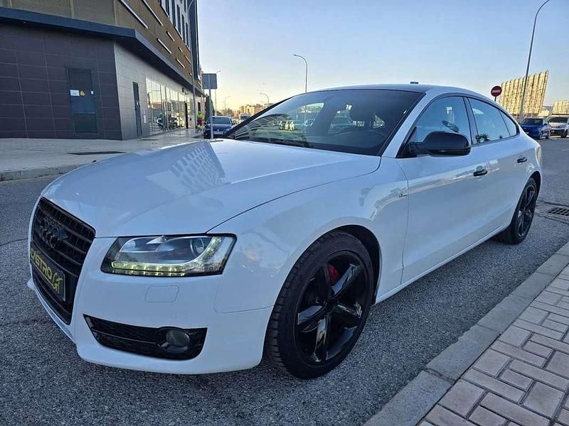 Usado Audi A5 Sportback S-Line 170 CV (125 kW) 2010 Blanco Utilitario