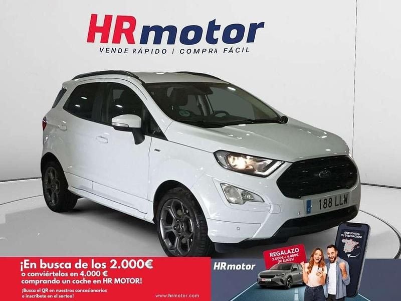 Blanco Usado 2020 Ford Ecosport ST-Line SUV | 12.640 € (Precio justo) - Imagen 1/4