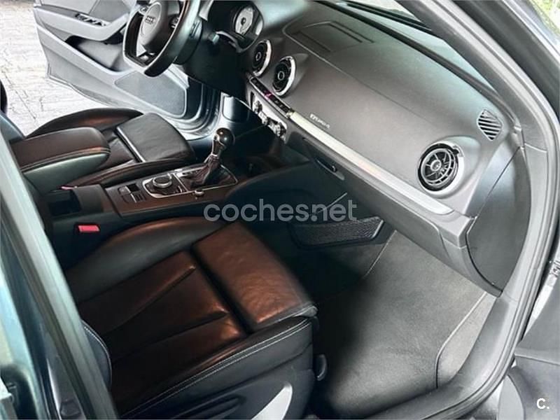 Usado Audi S3 300 CV (220 kW) 2014 Gris / plata Berlina