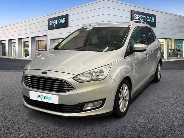 Gris / plata Usado 2016 Ford Grand C-Max Trend Monovolumen | 11.900 € (Precio justo) - Imagen 1/4