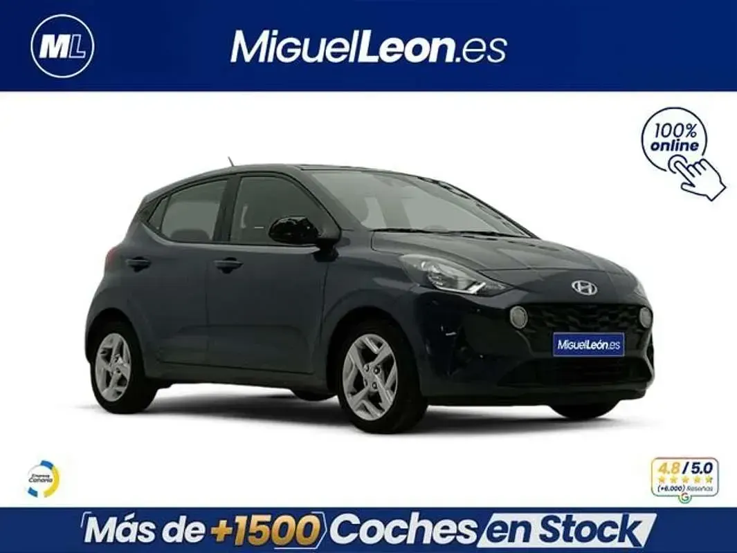 Usado Hyundai i10 67 CV (49 kW) 2023 Gris Utilitario