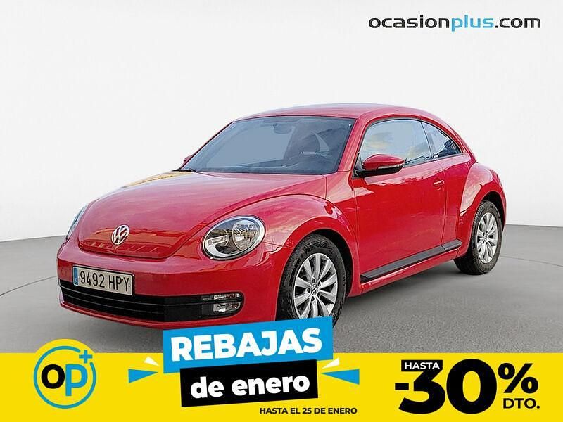 Rojo Usado 2013 VW Beetle Utilitario | 10.590 € (Precio justo) - Imagen 1/4