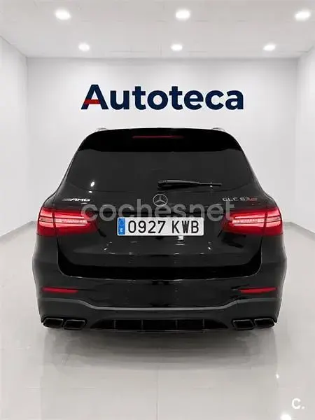 Usado Mercedes GLC63 AMG 510 CV (375 kW) 2018 Negro SUV
