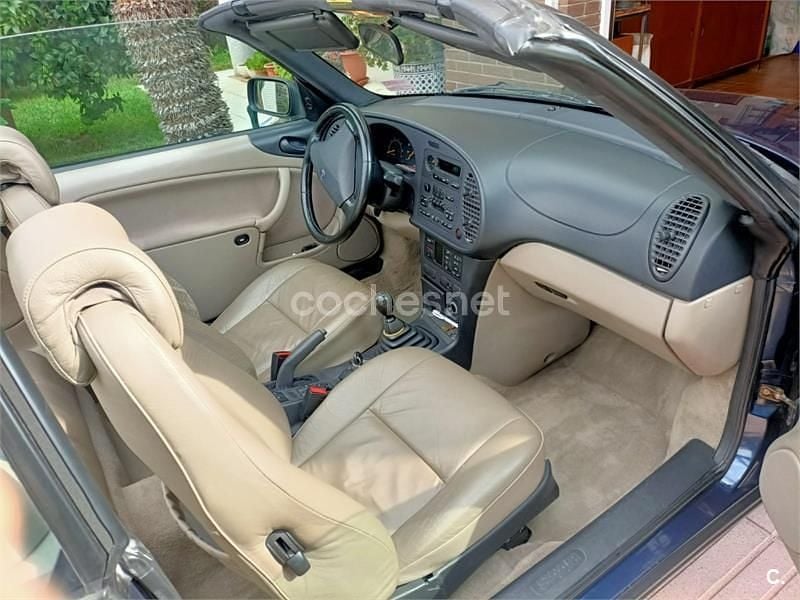 Usado Saab 900 Cabriolet 150 CV (110 kW) 1995 Azul Descapotable