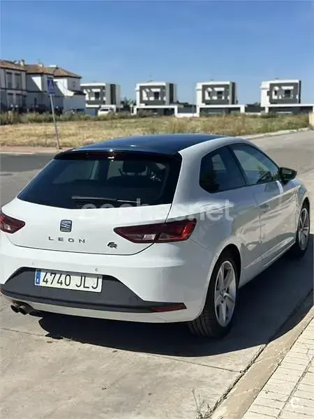 Usado Seat Leon SC FR 184 CV (135 kW) 2016 Blanco Utilitario