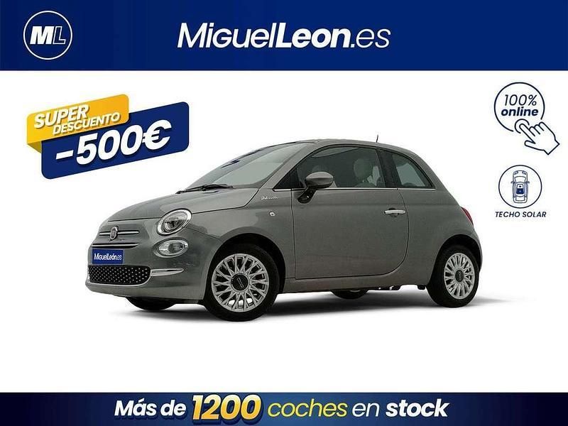 Gris Usado 2021 Fiat 500 Dolcevita Berlina | 8985 € (Precio justo) - Imagen 1/3
