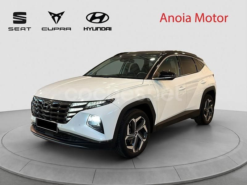 Blanco Usado 2021 Hyundai Tucson SUV | 26.450 € (Un poco caro) - Imagen 1/4