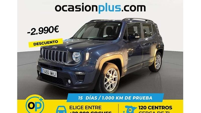 Azul Usado 2023 Jeep Renegade Limited SUV | 16.000 € (Precio justo) - Imagen 1/4