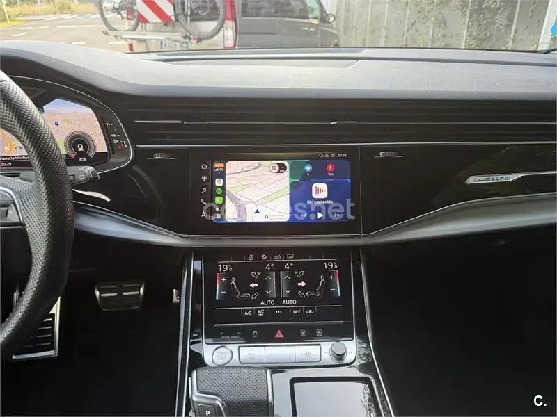 Usado Audi Q8 S-Line 286 CV (210 kW) 2020 Negro SUV