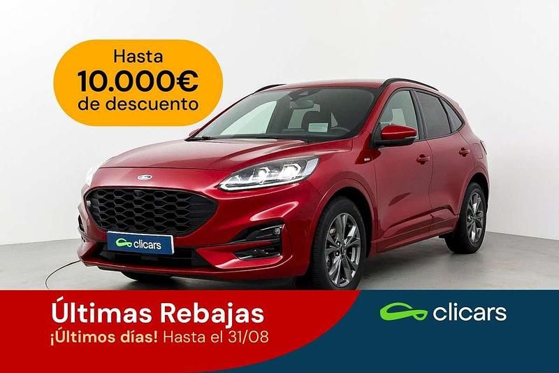 Rojo Usado 2020 Ford Kuga ST-Line X SUV | 20.290 € (Super precio) - Imagen 1/4
