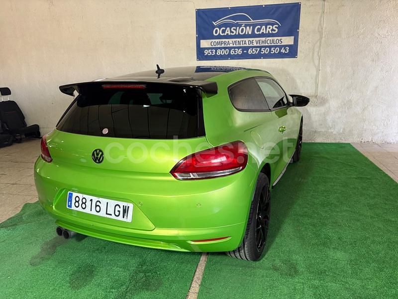 Usado VW Scirocco 200 CV (147 kW) 2009 Verde Coupe