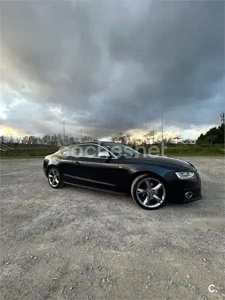 Usado Audi A5 211 CV (155 kW) 2009 Azul Coupe
