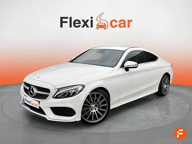 Usado Mercedes C220 170 CV (125 kW) 2017 Blanco Coupe