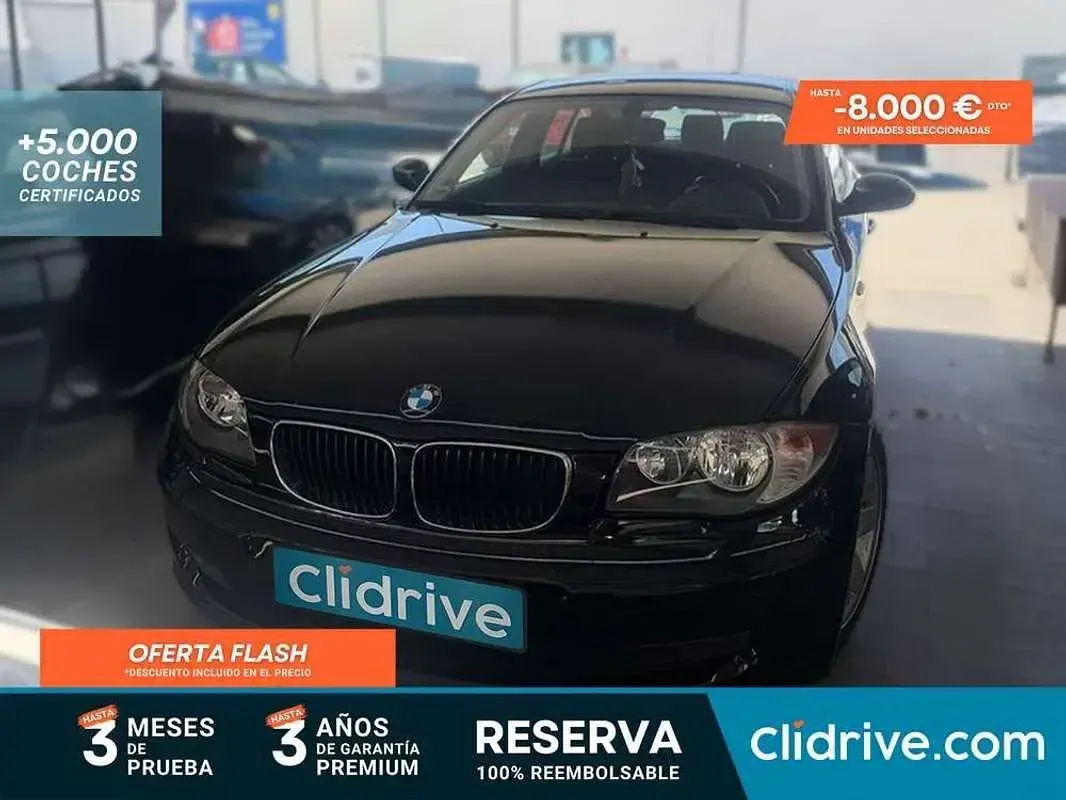 Usado BMW 118 150 CV (110 kW) 2010 Negro Utilitario
