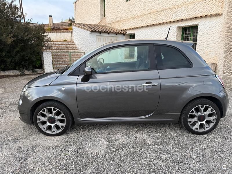 Gris / plata Usado 2014 Fiat 500S S Berlina | 6199 € (Precio justo) - Imagen 1/4
