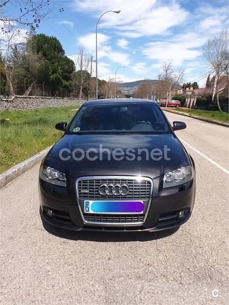 Gris / plata Usado 2008 Audi A3 S-Line Berlina | 3700 € (Buen precio) - Imagen 1/4