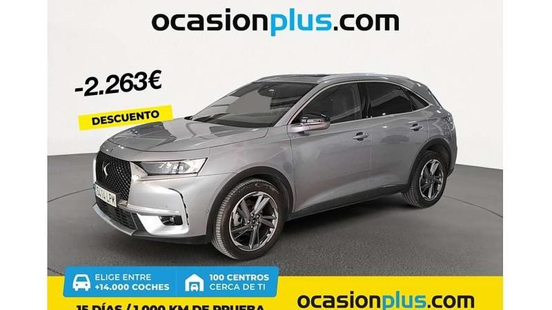 Gris Usado 2021 DS Automobiles DS7 Crossback Grand Chic SUV | 22.637 € (Precio justo) - Imagen 1/4
