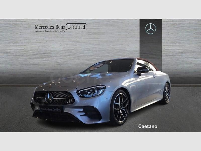 Usado Mercedes E220 194 CV (142 kW) 2023 Gris / plata Descapotable