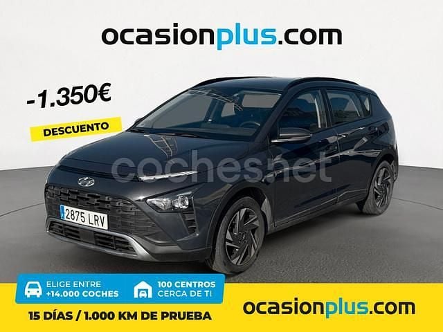 Gris / plata Usado 2021 Hyundai Bayon SUV | 14.850 € (Precio justo) - Imagen 1/4