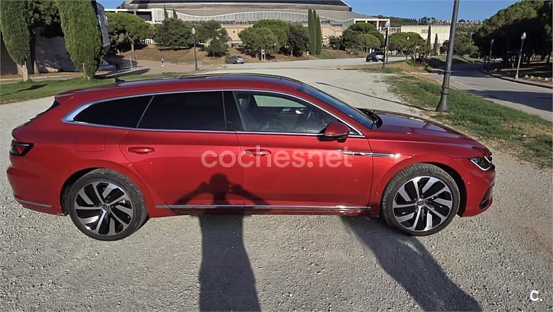 Rojo Usado 2021 VW Arteon R-line Familiar | 33.000 € (Precio justo) - Imagen 1/4
