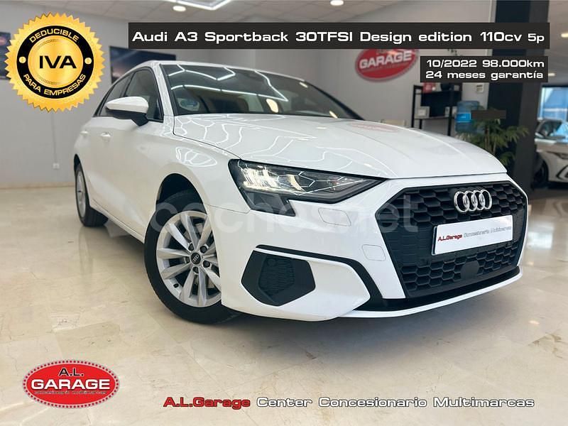 Blanco Usado 2023 Audi A3 Advanced Plus Berlina | 21.990 € (Precio justo) - Imagen 1/4