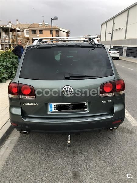 Usado VW Touareg 225 CV (165 kW) 2008 Verde SUV