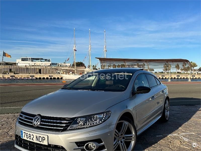 Usado VW CC R-line 184 CV (135 kW) 2016 Gris / plata Berlina