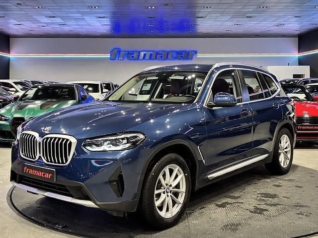 Azul Usado 2021 BMW X3 xLine SUV | 34.900 € (Precio justo) - Imagen 1/4