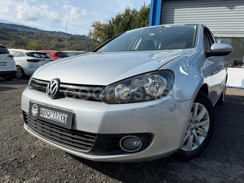 Gris / plata Usado 2009 VW Golf VI Sport Berlina | 8490 € (Buen precio) - Imagen 1/4