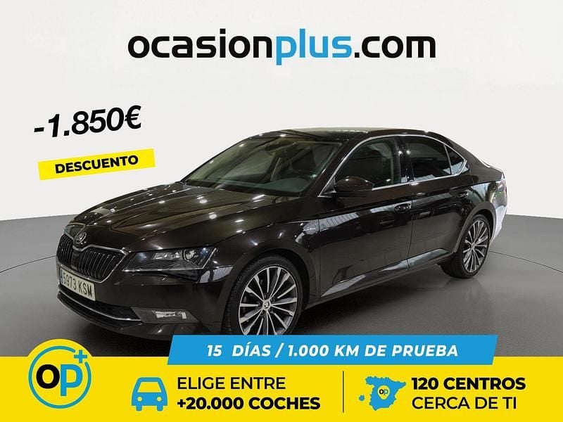 Marrón Usado 2018 Skoda Superb LAURIN & KLEMENT Berlina | 20.350 € (Caro) - Imagen 1/4