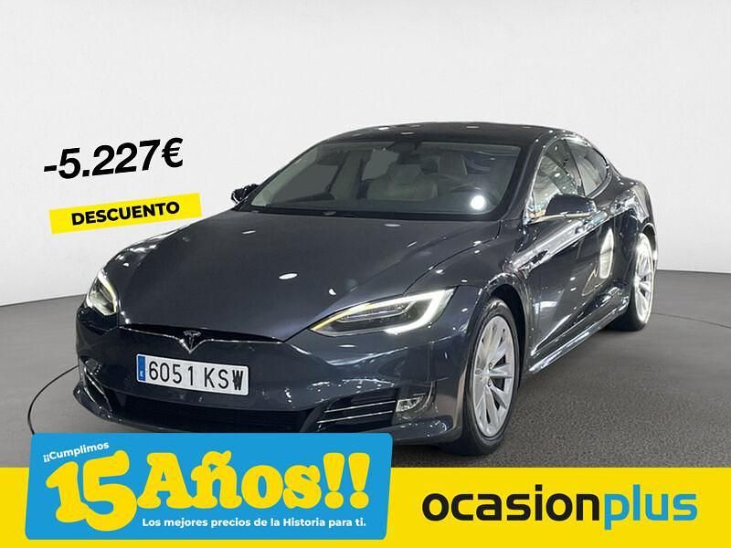 Gris Usado 2019 Tesla Model S Berlina | 46.500 € (Caro) - Imagen 1/4