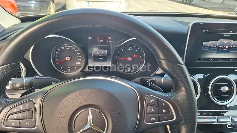 Usado Mercedes C220 AMG 170 CV (125 kW) 2015 Gris / plata Berlina