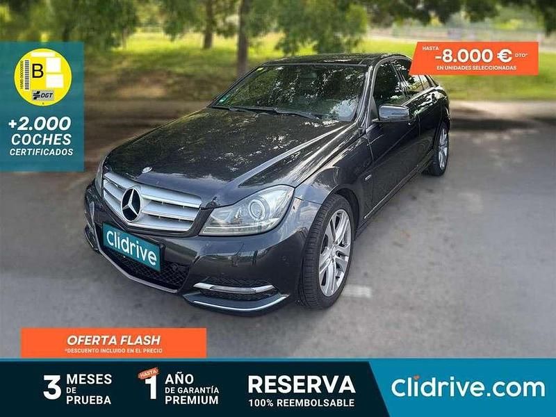 Negro Usado 2011 Mercedes C250 Avantgarde Familiar | 10.190 € (Super precio) - Imagen 1/3