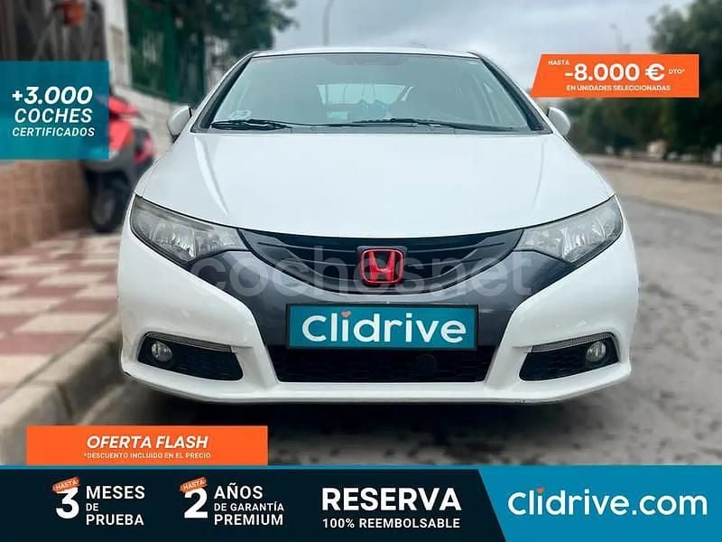 Blanco Usado 2012 Honda Civic Sport Berlina | 6690 € (Precio justo) - Imagen 1/4
